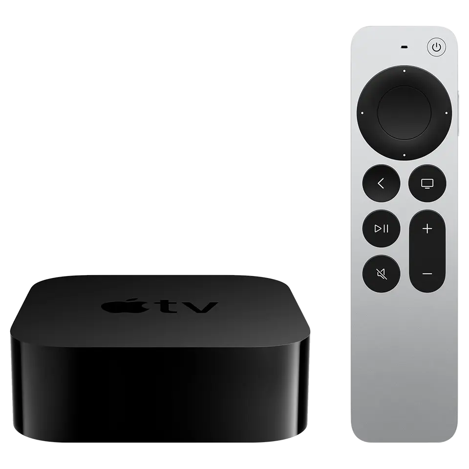 Apple TV 4K 2022 (128Go) Wi-Fi + Ethernet authentique disponible chez KTelephones à Kinshasa.