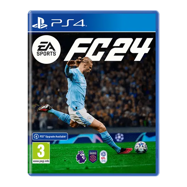 FC FIFA 24 PS4 authentique disponible chez KTelephones à Kinshasa.