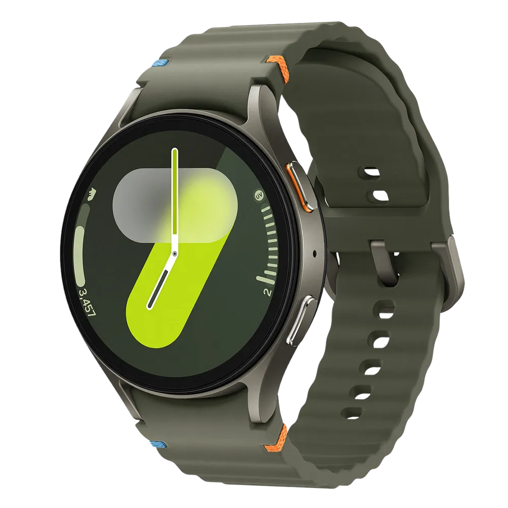 Samsung Galaxy Watch 7 40mm Vert authentique disponible chez KTelephones à Kinshasa.