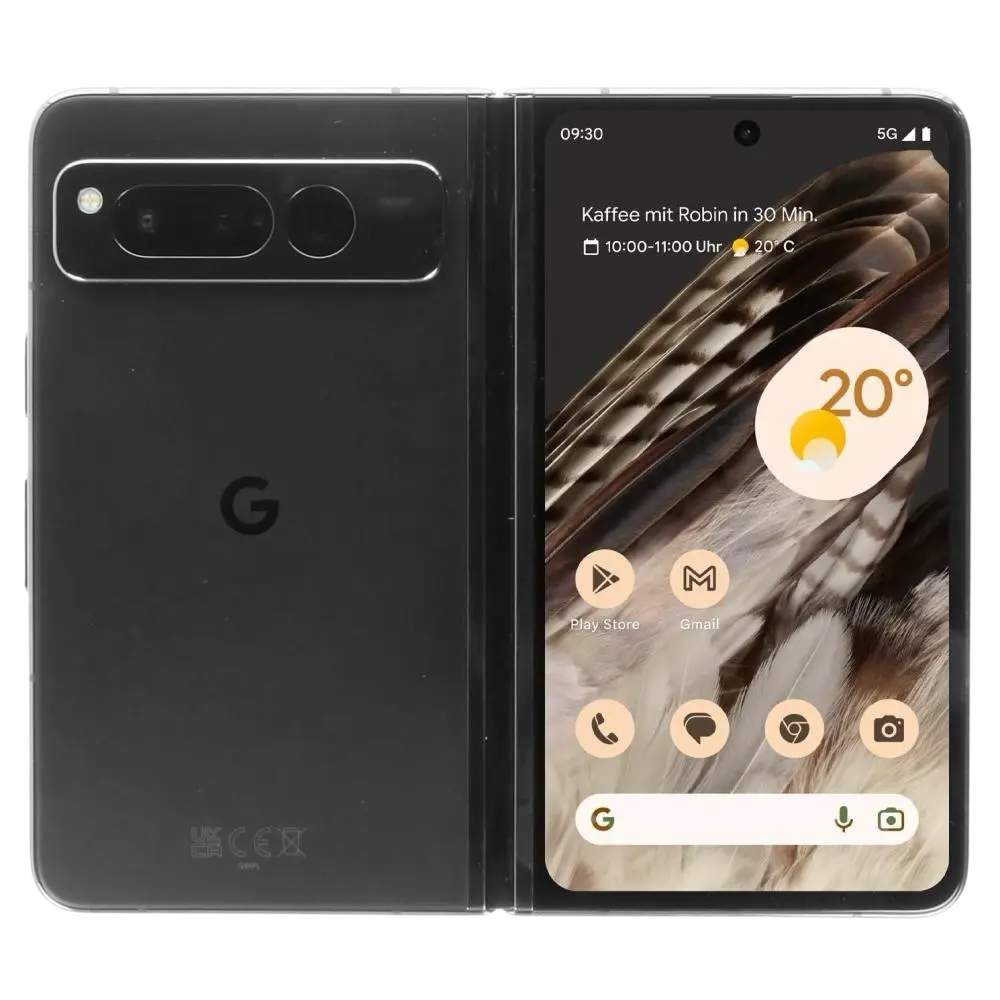 Google Pixel Fold 256GB Noir authentique disponible chez KTelephones à Kinshasa.