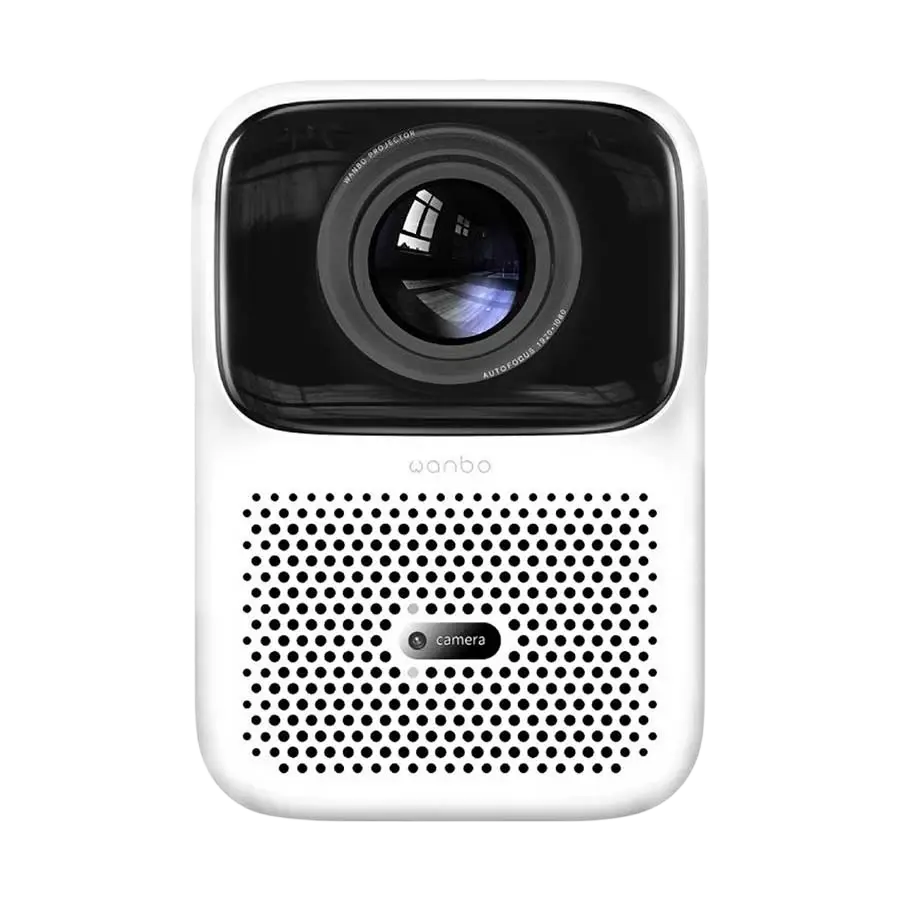 Xiaomi Wanbo Projecteur T4 Blanc authentique disponible chez KTelephones à Kinshasa.
