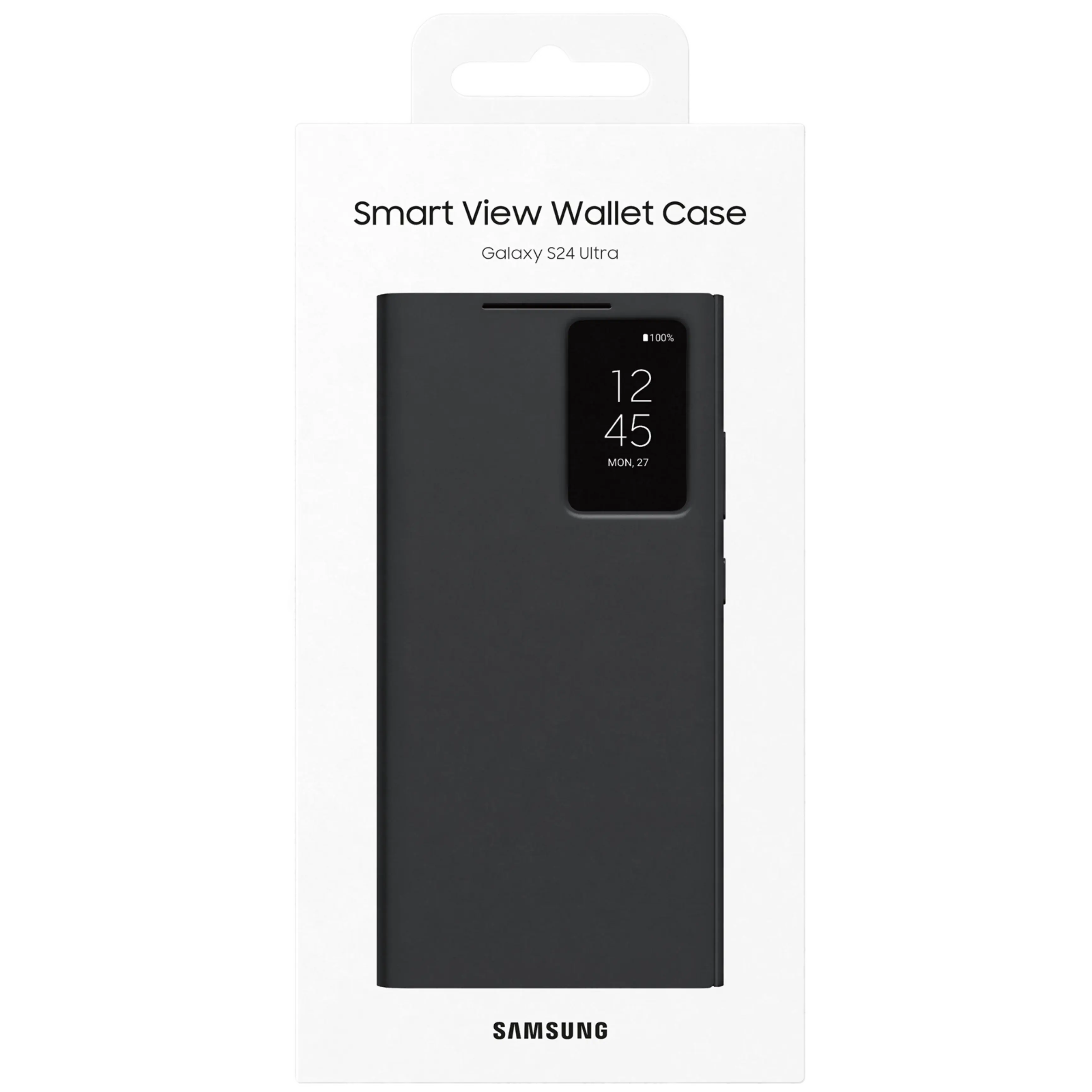 Pochette Smart Galaxy S24 Ultra authentique disponible chez KTelephones à Kinshasa.