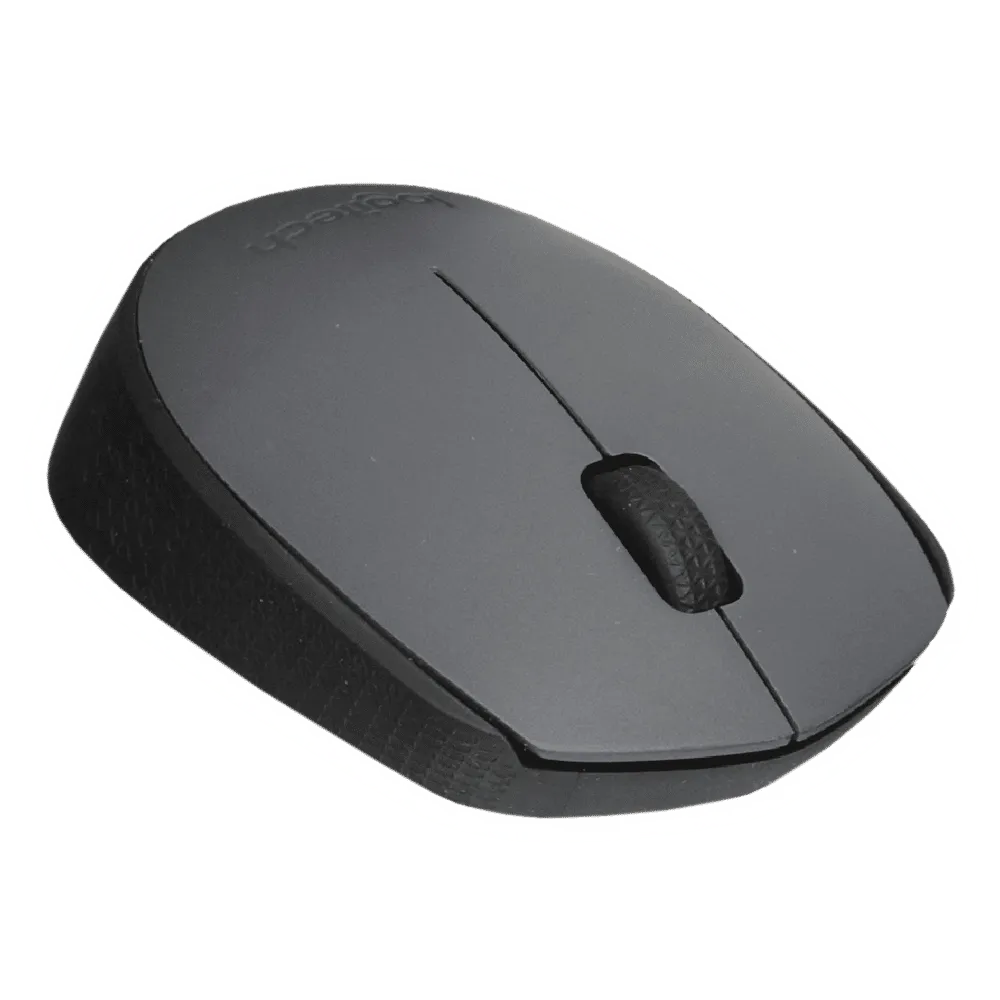 Souris Logitech M170 Noir authentique disponible chez KTelephones à Kinshasa.