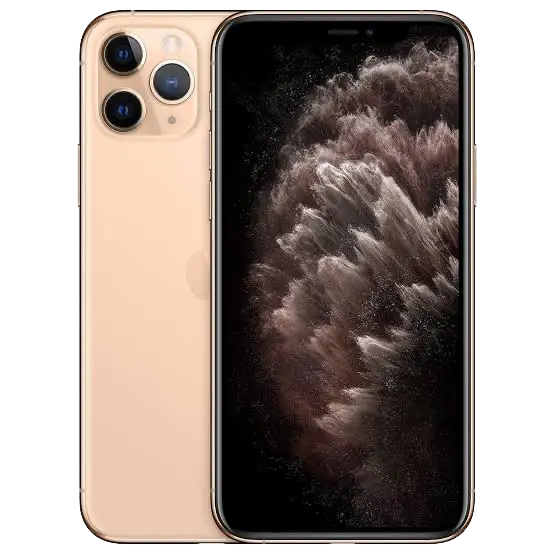 iPhone 11 Pro Max (256Go) Or Royale authentique disponible chez KTelephones à Kinshasa.