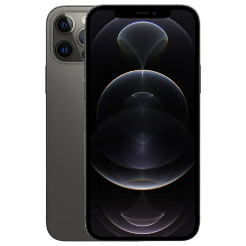 iPhone 12 Pro (256Go) Graphite authentique disponible chez KTelephones à Kinshasa.